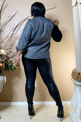 Double Layer Deluxe 102750 - black and dark grey (NOW $45.00)*