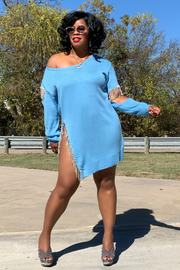That Thigh Tho 111120 - ocean blue*