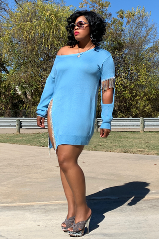 That Thigh Tho 111120 - ocean blue*
