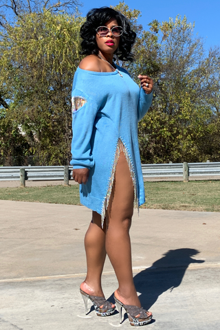 That Thigh Tho 111120 - ocean blue*