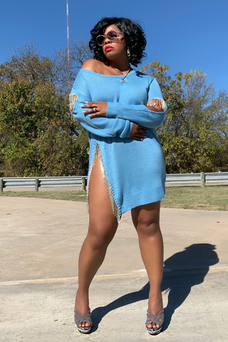 That Thigh Tho 111120 - ocean blue*