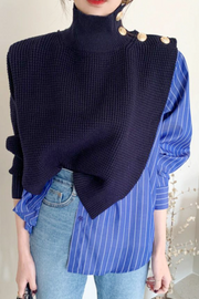 Double Layer Deluxe 102750 - navy and true blue (NOW $45.00)*