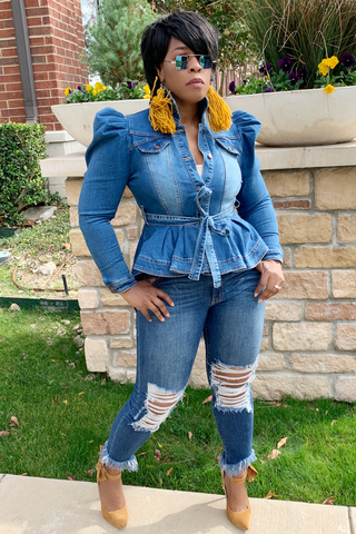 Yes Indeed 110615 - denim/NOW $68*