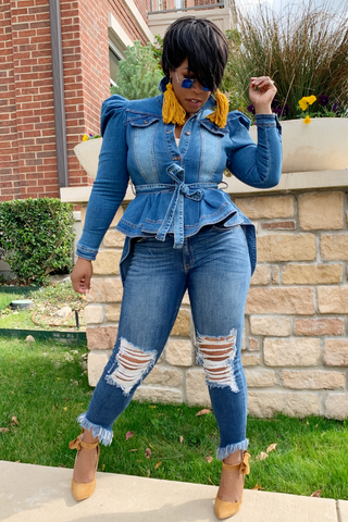 Yes Indeed 110615 - denim/NOW $68*