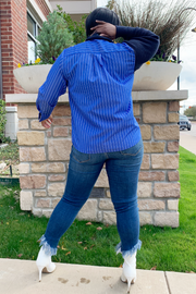Double Layer Deluxe 102750 - navy and true blue (NOW $45.00)*