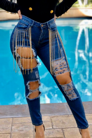Diamonds Last 021522 - denim - small only (NOW $34.99)