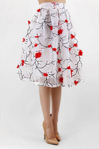 Roses Are Red 051561 - white red and black (NOW $34.99)