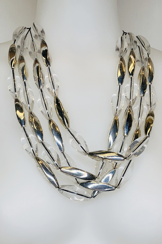 001 - silver and clear