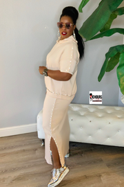 Creme De La Creme 041303 - cream vanilla*(skirt only) (NOW $19.99)