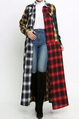 Ain't Nothing to It 042122 - plaid multi color (NOW $34.99)*