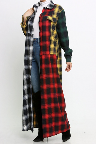 Ain't Nothing to It 042122 - plaid multi color (NOW $34.99)*