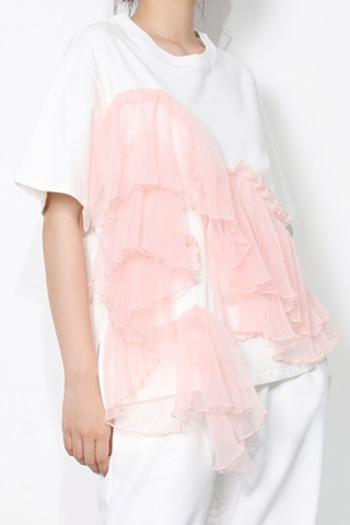 Cotton Candy 060722 - white and pink*