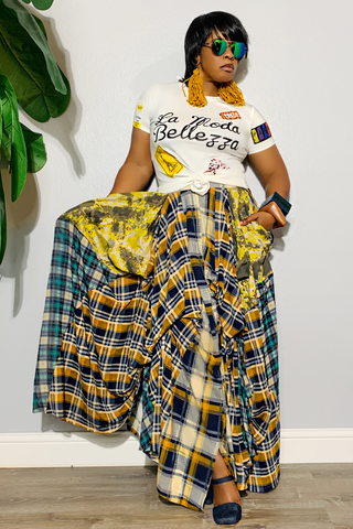 Rise and Fall 070714 - yellow plaid*