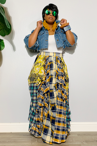 Rise and Fall 070714 - yellow plaid*