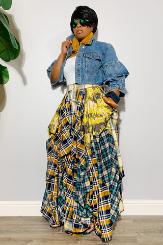 Rise and Fall 070714 - yellow plaid*