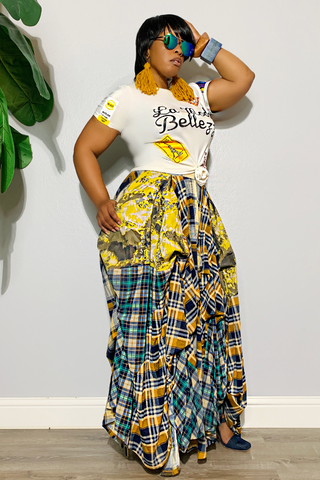 Rise and Fall 070714 - yellow plaid*