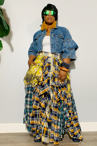 Rise and Fall 070714 - yellow plaid*