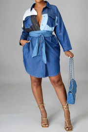 Its Too Late - 081021 - denim (NOW $45.00)