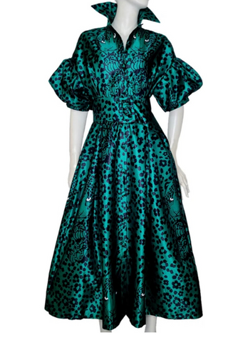 Sweet Soul 090105 - teal leopard*