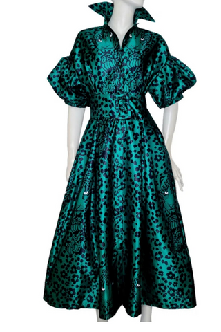 Sweet Soul 090105 - teal leopard