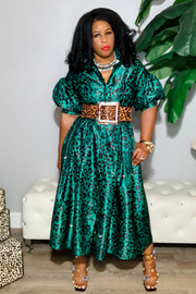 Sweet Soul 090105 - teal leopard*