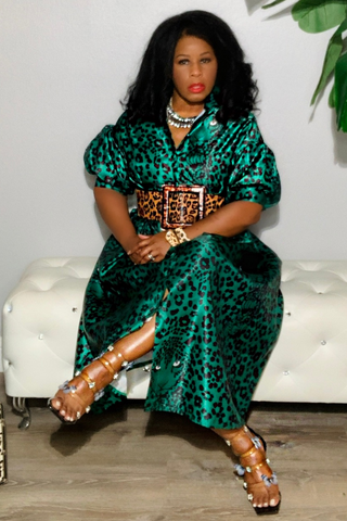 Sweet Soul 090105 - teal leopard*