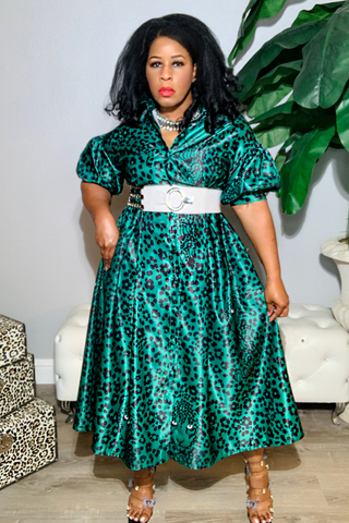 Sweet Soul 090105 - teal leopard*