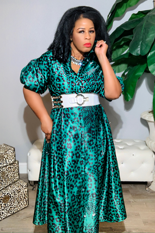 Sweet Soul 090105 - teal leopard*