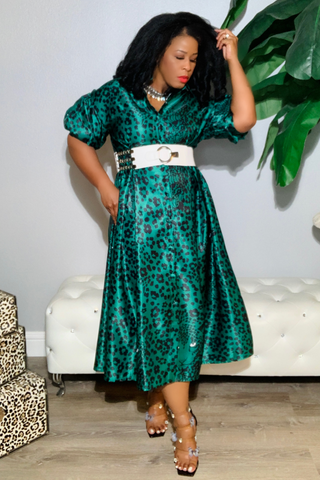 Sweet Soul 090105 - teal leopard