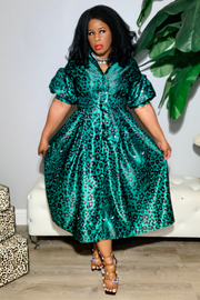 Sweet Soul 090105 - teal leopard*