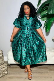 Sweet Soul 090105 - teal leopard