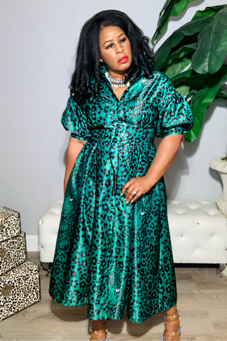 Sweet Soul 090105 - teal leopard*