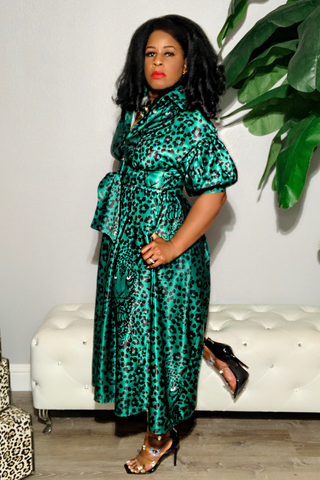 Sweet Soul 090105 - teal leopard*