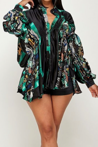 Style #100154 I green multicolor