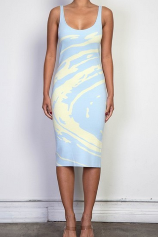 style 100191 - powder blue and yellow
