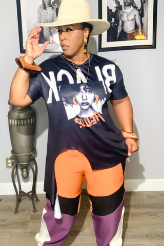 Hello Black Women 040729 - black graphic