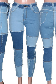 Patch Me Up 030803 - denim patch jean*
