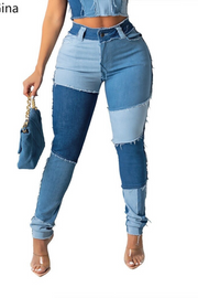 Patch Me Up 030803 - denim patch jean*