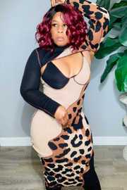 style 100108 - leopard print multicolor