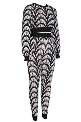 Hump Set 091166 - black multi print*